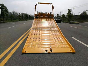 一拖二道路清障車 湖北專業救援拖車廠家的可靠保障